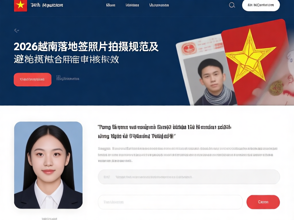 Ảnh visa đạt chuẩn Việt Nam