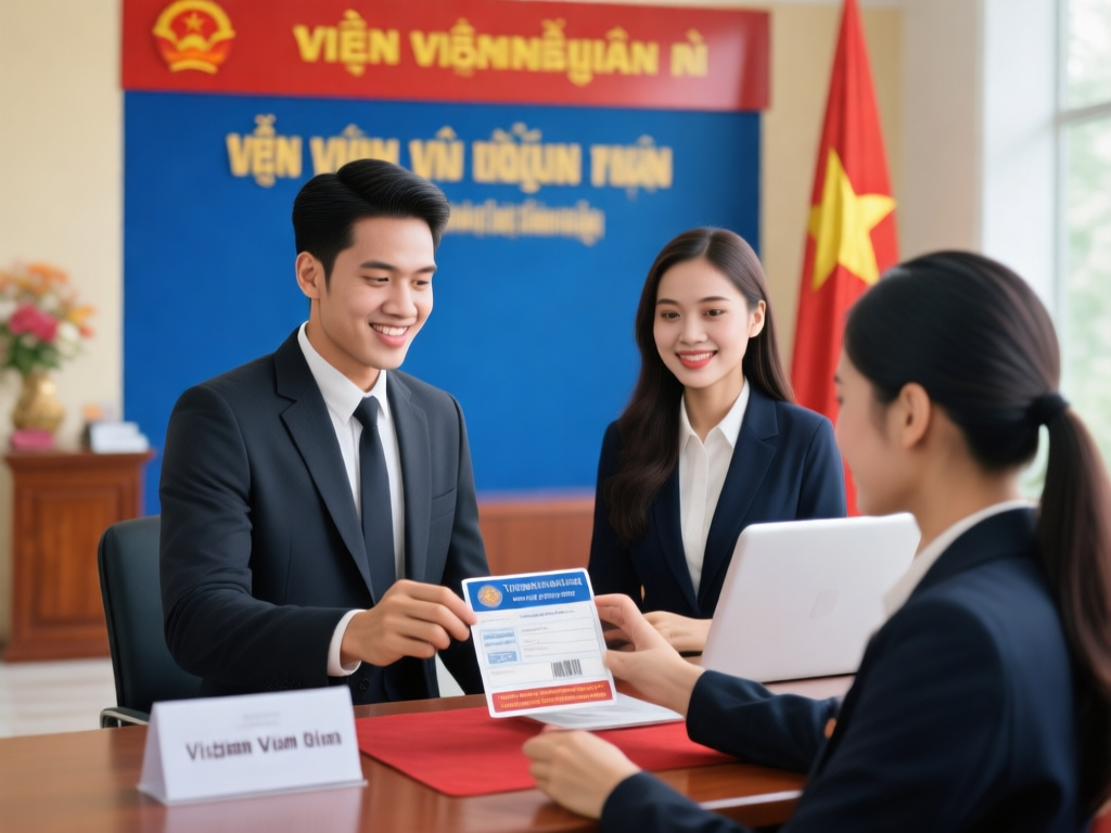 越南签证所需材料示意图